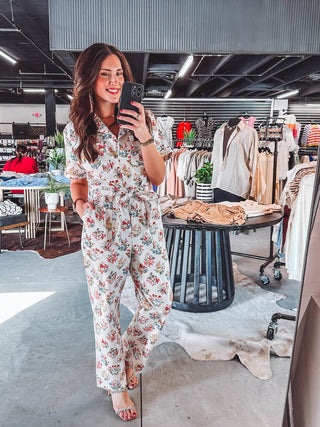 Sawyer Floral Jumpsuit