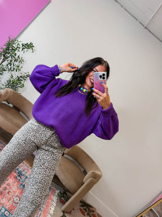 Violet Crush Sweater