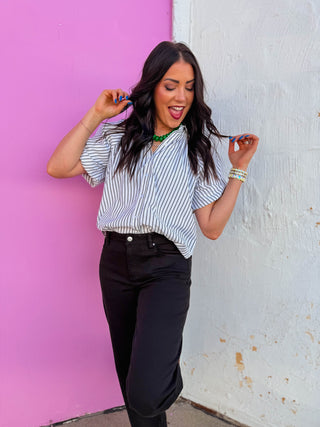 Macy Striped Top