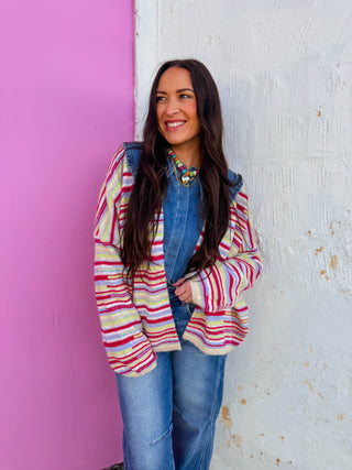 Adeline Denim Top