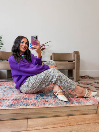 Violet Crush Sweater