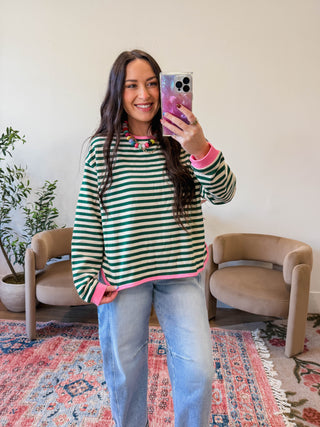 Aspen Striped Pullover