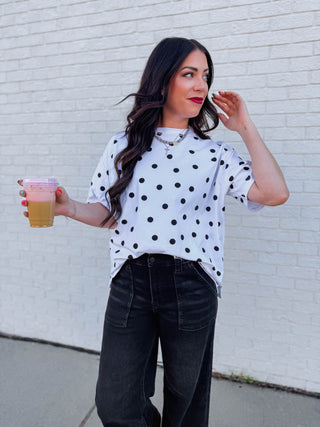 On The Spot Tee-White