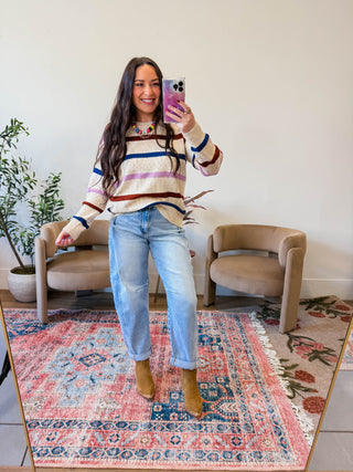 Stephanie Sweater-Taupe