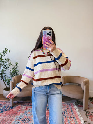 Stephanie Sweater-Taupe