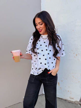 On The Spot Tee-White