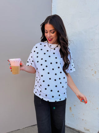 On The Spot Tee-White