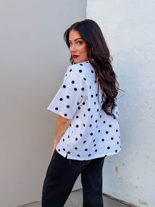 On The Spot Tee-White