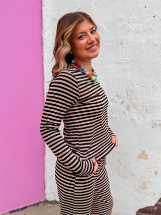 Cozy Contrast Lounge Set