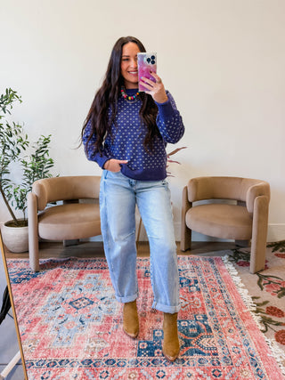 Jenna Sweater-Purple