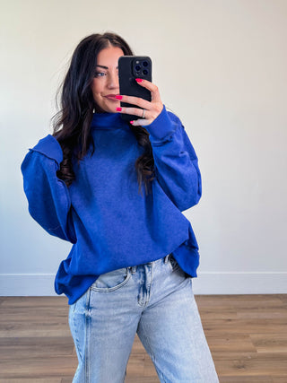 Kollins Mock Neck Sweatshirt