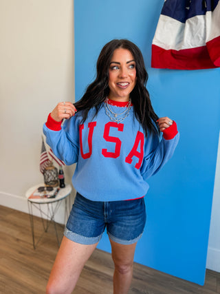 USA Knit Pullover