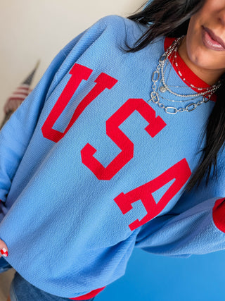 USA Knit Pullover