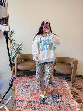 Happiest Reversible Mock Neck