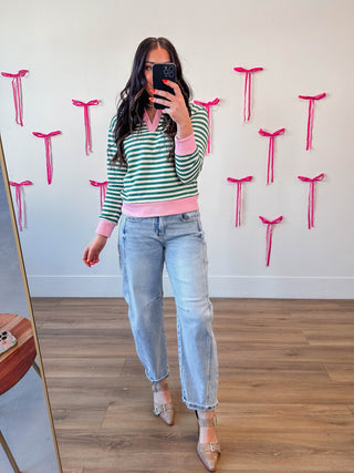 Kami Striped Pullover