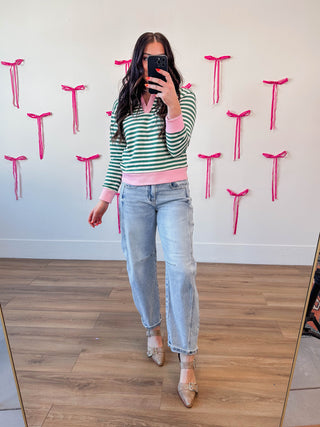 Kami Striped Pullover