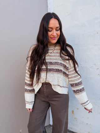 Beckett Sweater-Taupe