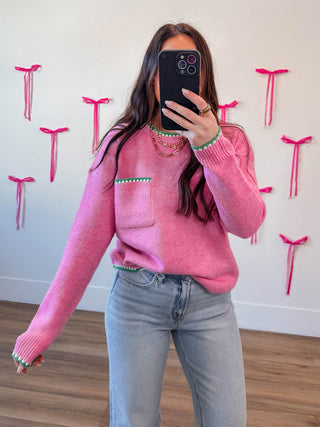 Margo Sweater-Pink