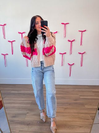 Lydia Striped Cardigan