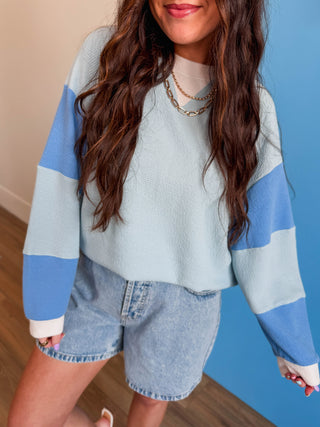 Layla Color Block Pullover