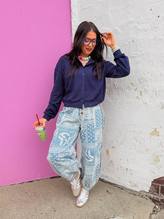 Maggie Cardigan-Navy