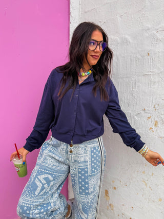 Maggie Cardigan-Navy