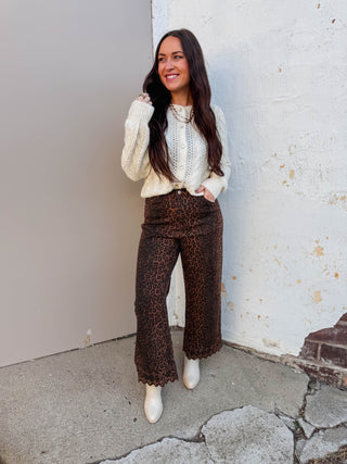 Cierra Leopard Pants
