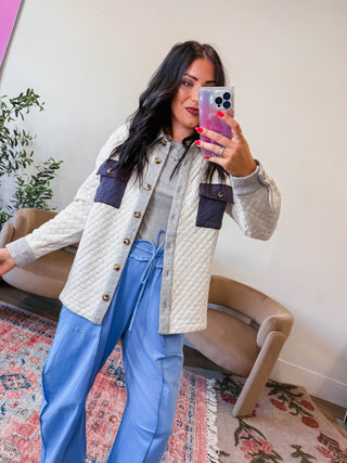 Jen Quilted Shacket