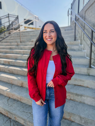 Nebraska Collegiate Cardigan