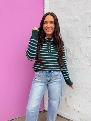 Taya Striped Sweater