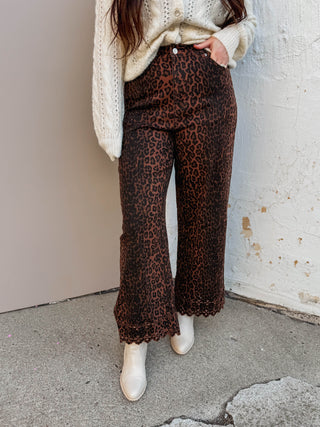 Cierra Leopard Pants