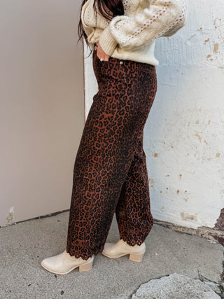 Cierra Leopard Pants