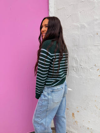 Taya Striped Sweater