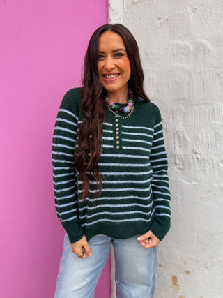 Taya Striped Sweater