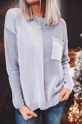 Lauryn Sweater-Light Blue