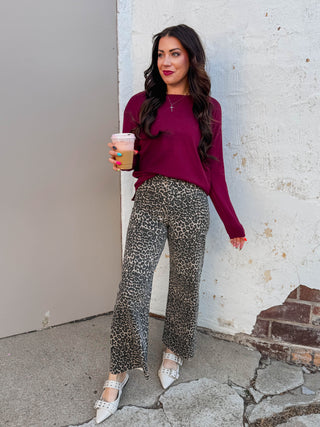 Aiden Leopard Pants