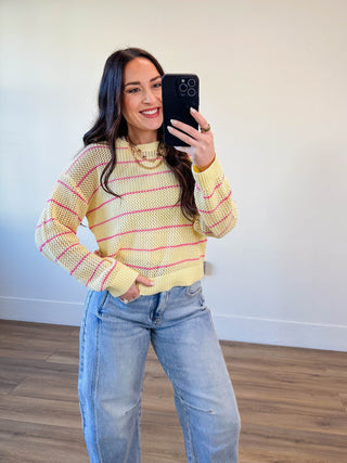 Kenna Striped Sweater