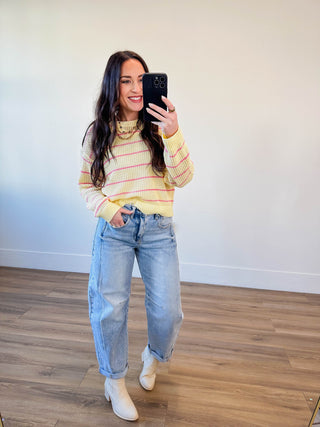 Kenna Striped Sweater