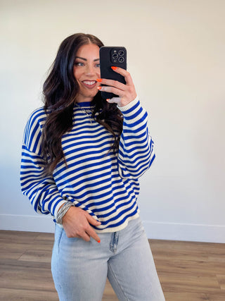 Carson Striped Sweater