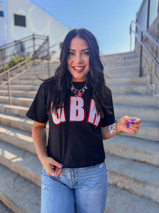 GBR Polka Dot Sewn Crop Tee