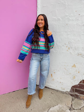 Kova Color Block Sweater
