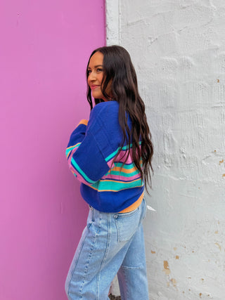 Kova Color Block Sweater
