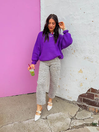 Violet Crush Sweater