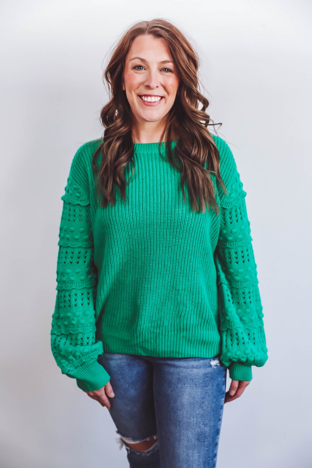 Gracie Sweater-Green