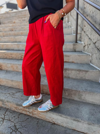 Blake Corduroy Barrel Pants