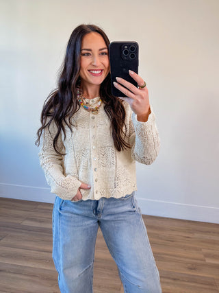 Val Crochet Cardigan