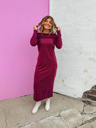The Lydia Midi Dress combines elegance with comfort in a timeless silhouette perfect for any occasion. Featuring an off-shoulder design with long sleeves and a shawl neckline, this dress offers effortless sophistication. Crafted from soft, Hacci fabric, it drapes beautifully and feels as good as it looks. The rich burgundy hue is ideal for fall gatherings, family photos, and holiday celebrations. 
house of color Summer
house of color Winter
shop by color season