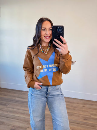 Grateful For Every Little Thing Crewneck