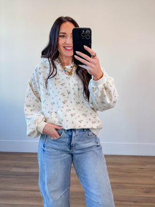 Ada Floral Hoodie