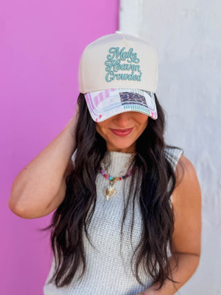 Make Heaven Crowded Trucker Hat
